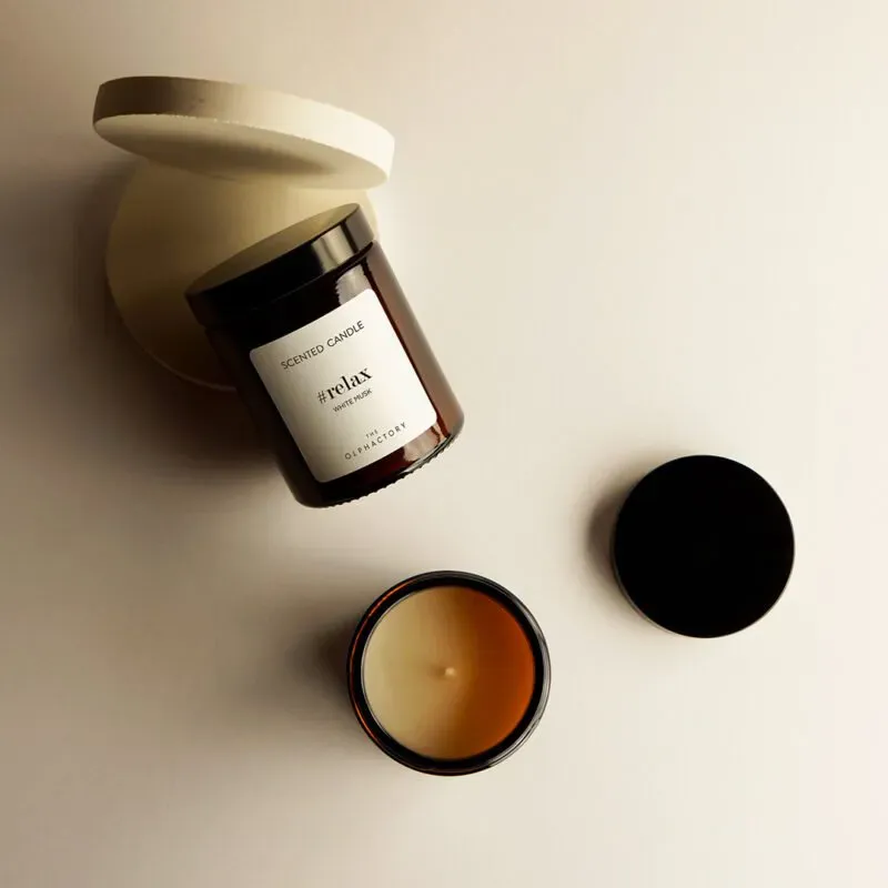 Relax Duftlys – white musk