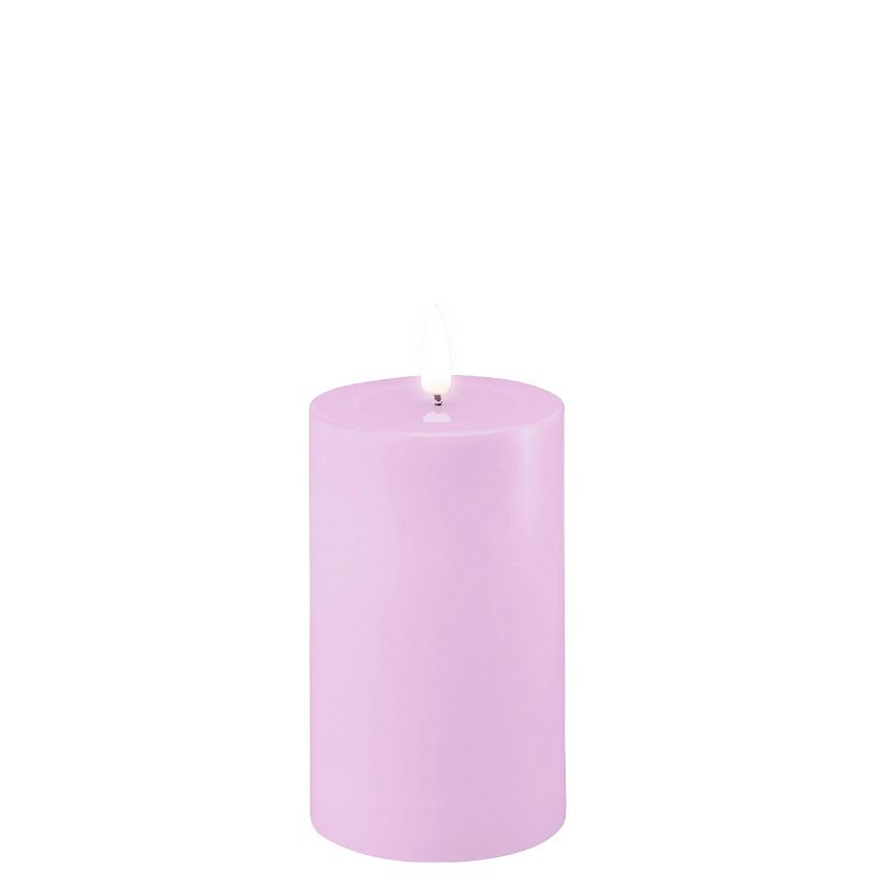 LED-Kubbelys 7,5x12,5 cm - Lavendel