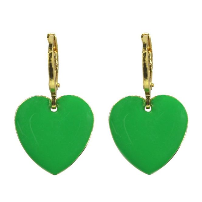 Hovedbilde Hearts Øredobber - Kelly Green