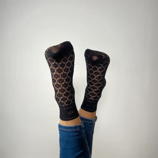 Hovedbilde Strømper - Fanny Geometric