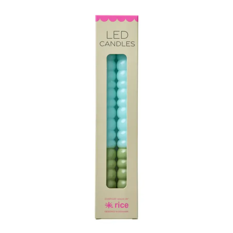 LED lys - mint og grønn