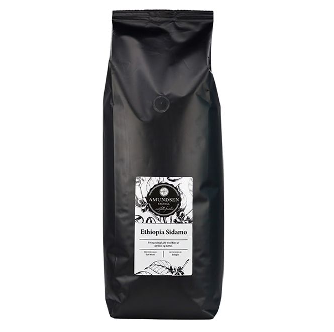 Hovedbilde Etiopia Sidamo - bønner 1 kg