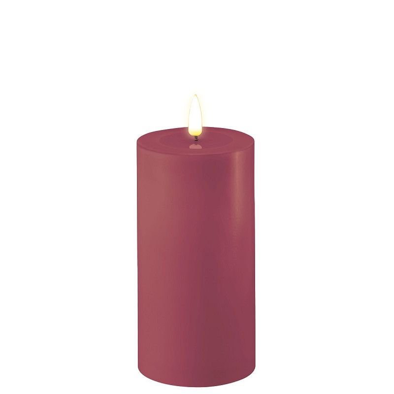 LED-Kubbelys 7,5x15 cm - Magenta