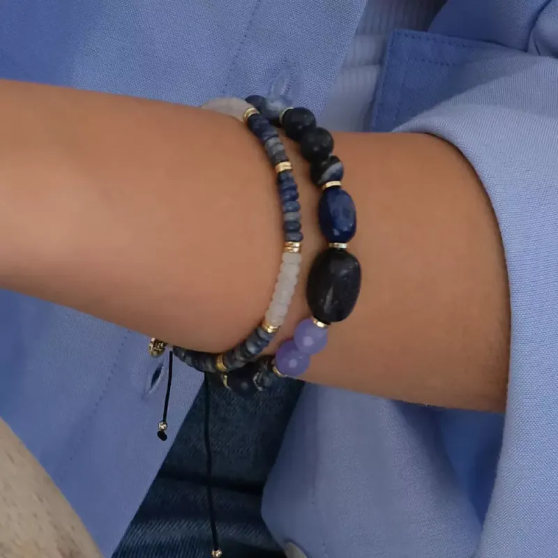 Armbånd med Kvarts Og Sandsten